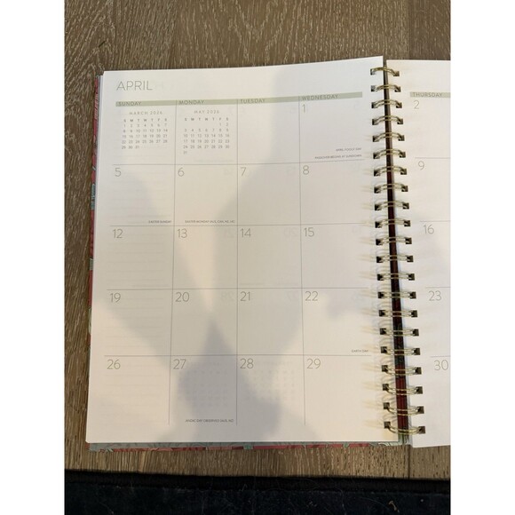 NEW Orange Circle Age of Romance 2026 Extra-Large Spiral 17-Month Planner - Picture 6 of 9